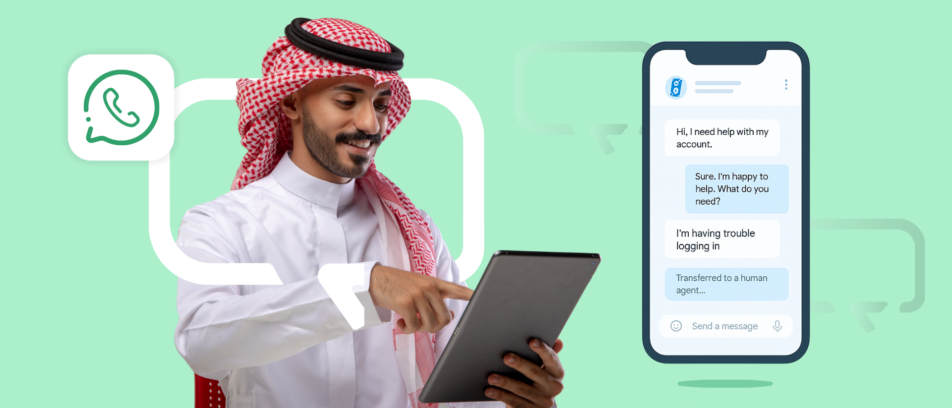 Cover image for article: The Human Touch in KSA's AI Era: Blending Tech with Authentic Customer Connections